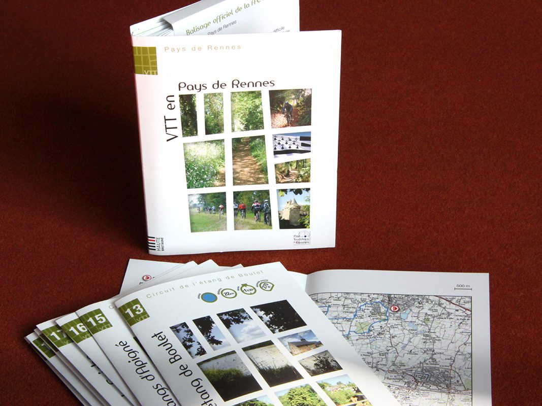 guide VTT pour le pays touristique de rennes