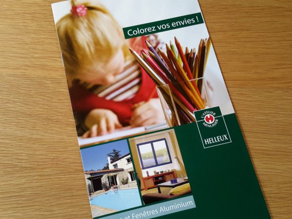 brochure fenêtres menuiseries Helleux - Fougères