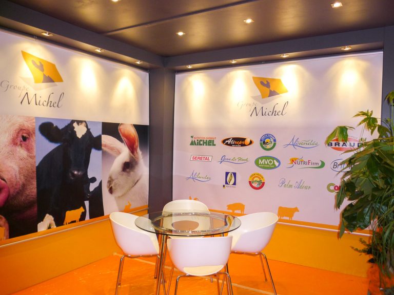 stand du groupe Michel au space de rennes