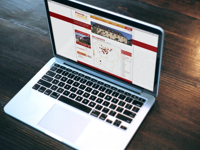 site internet pour le bailleur social Pierres et Lumières